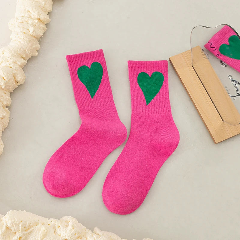 Amara Heart Socks