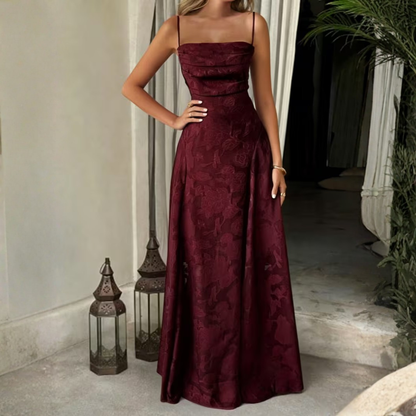 Celeste Burgundy Maxi