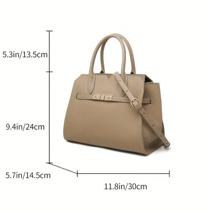 Adrienne Leather Satchel