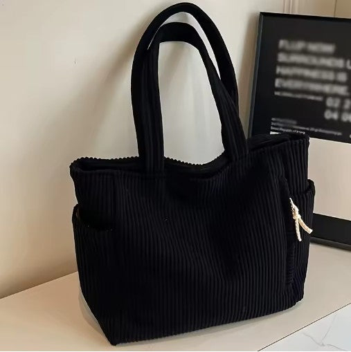 Aria Corduroy Tote