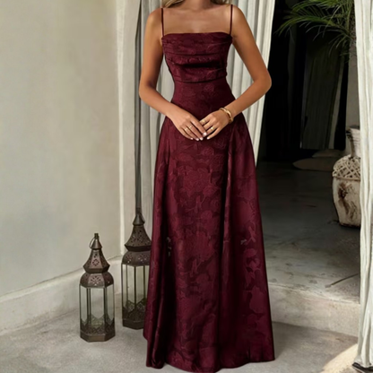 Celeste Burgundy Maxi