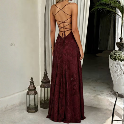 Celeste Burgundy Maxi
