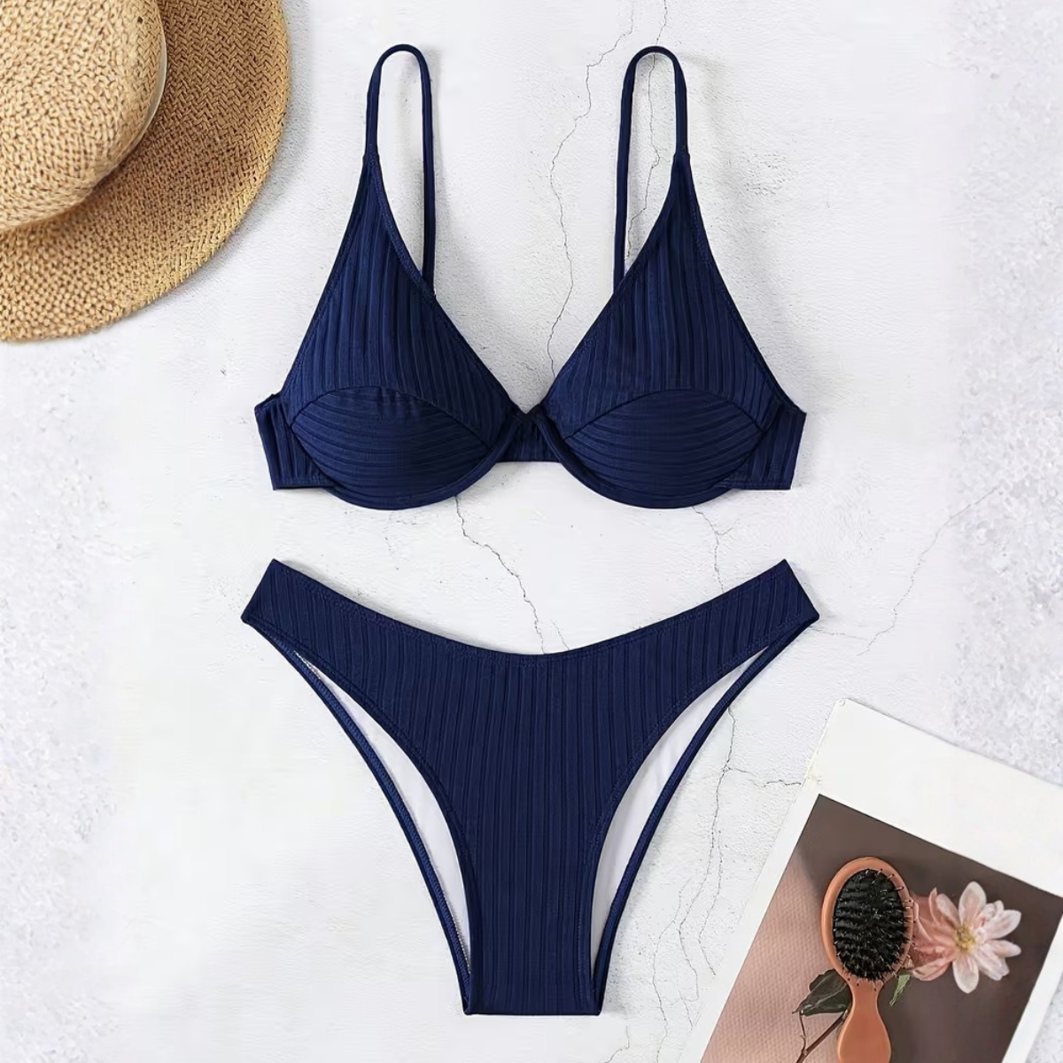 Adriana Ribbed Bikini