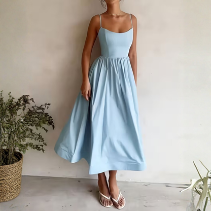 Seraphina Azure Midi