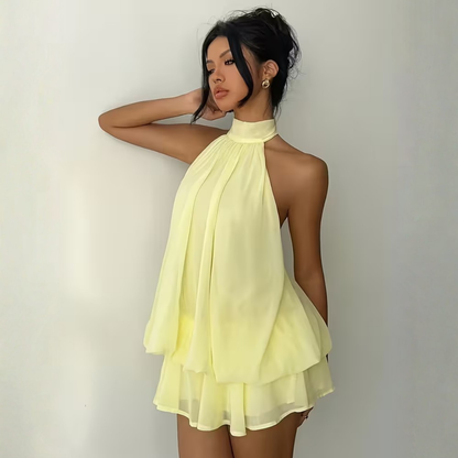 Lyra Chiffon Romper