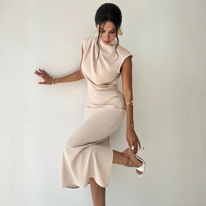 Adrienne Draped Midi