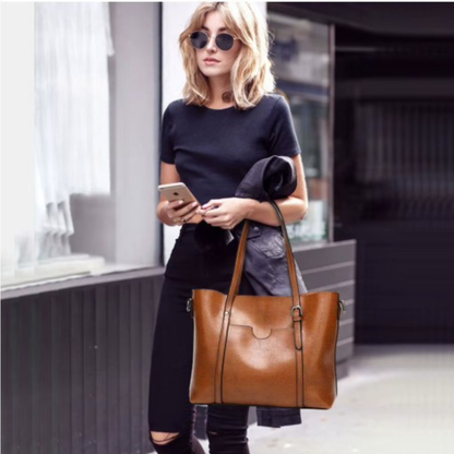 Sloane Waxed Tote