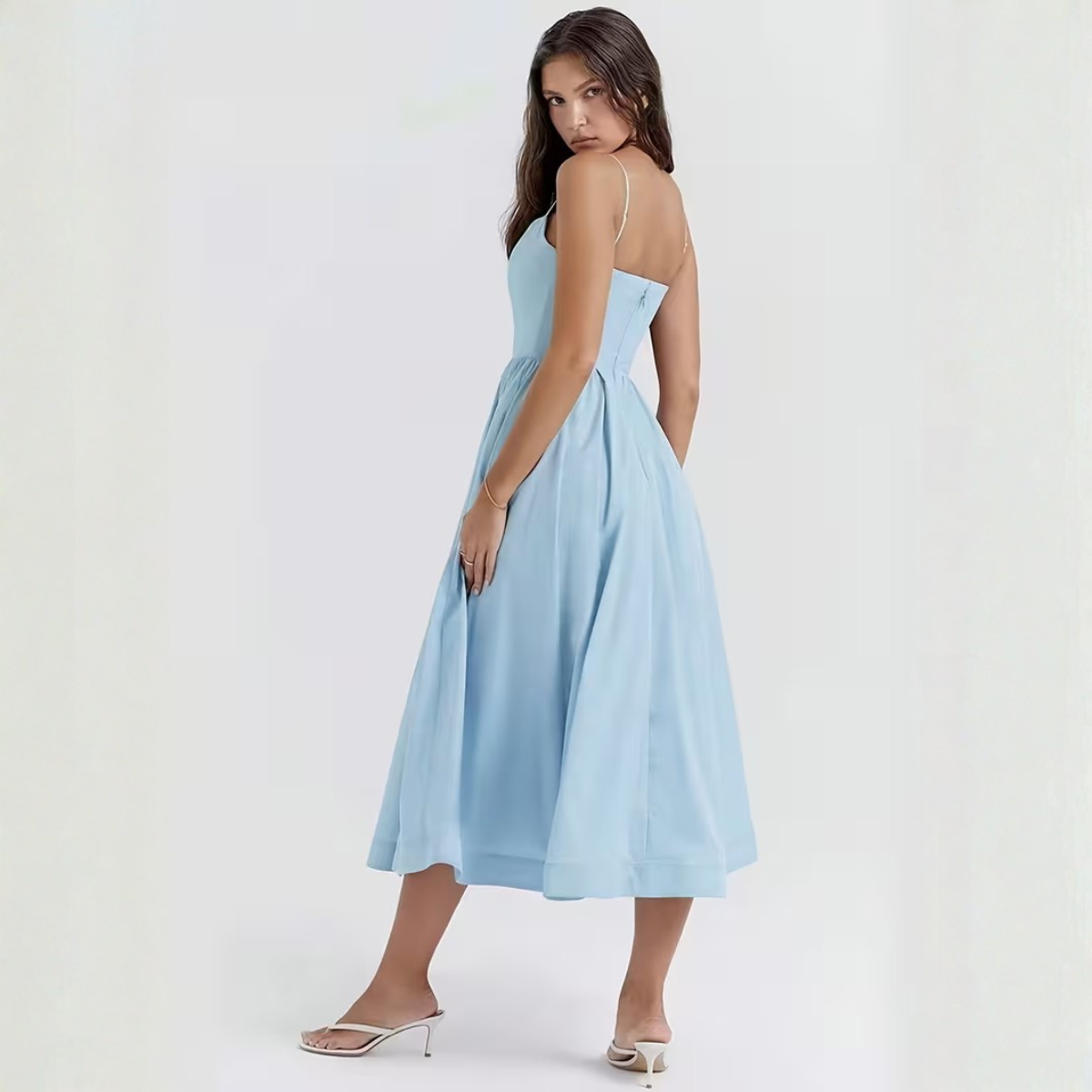 Seraphina Azure Midi