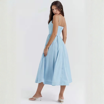 Seraphina Azure Midi