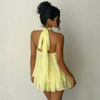 Lyra Chiffon Romper