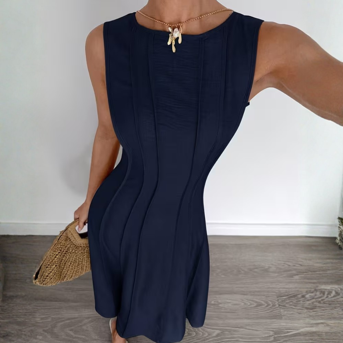 Adriana Pleated Maxi