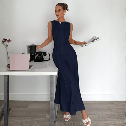 Adriana Pleated Maxi