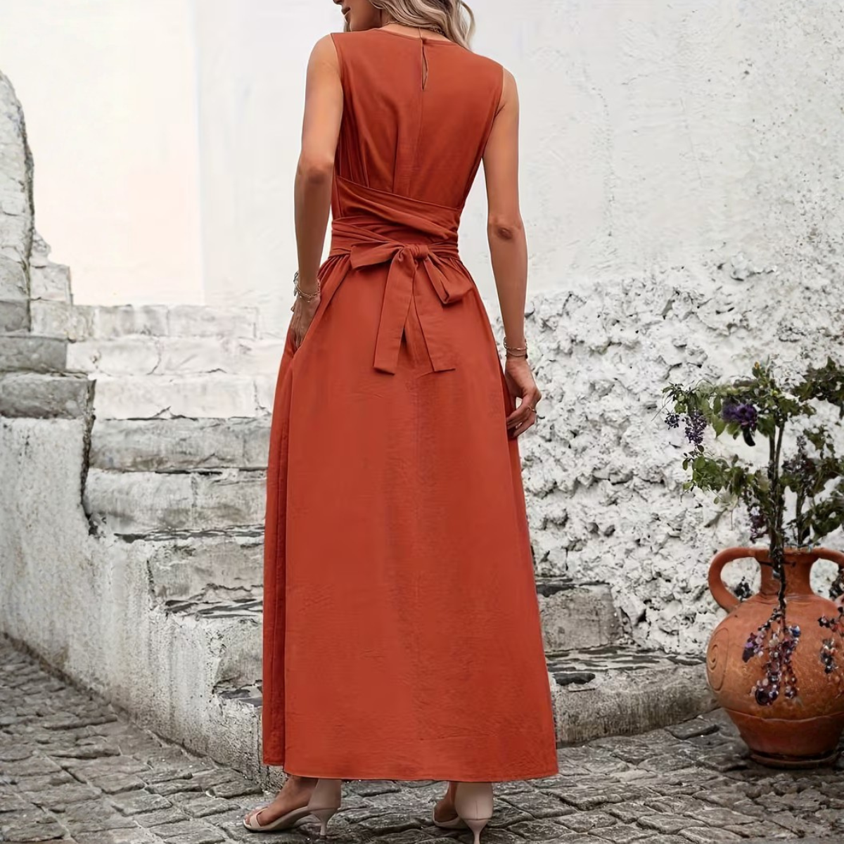 Aurelia Belted Maxi