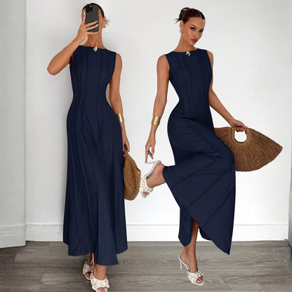 Adriana Pleated Maxi